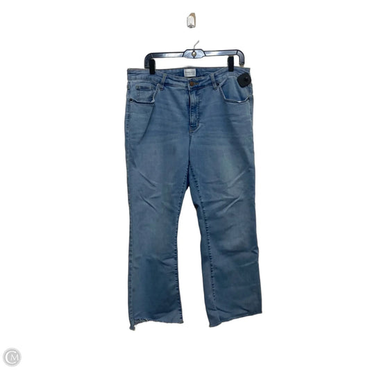 Jeans Cropped By Crown And Ivy In Blue, Size: 14