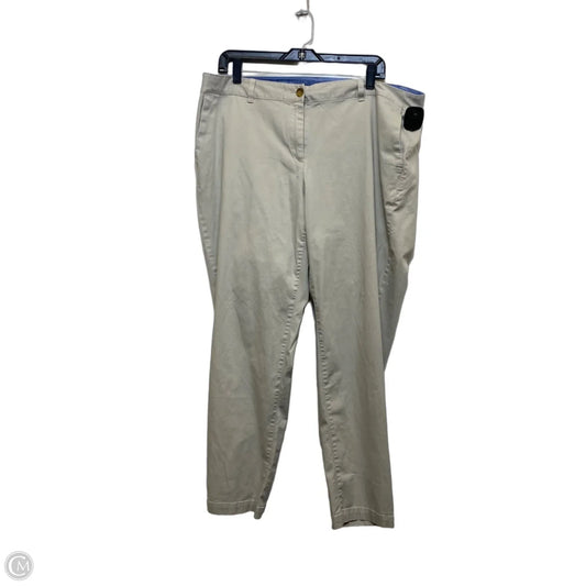 Pants Chinos & Khakis By Talbots In Cream, Size: 14