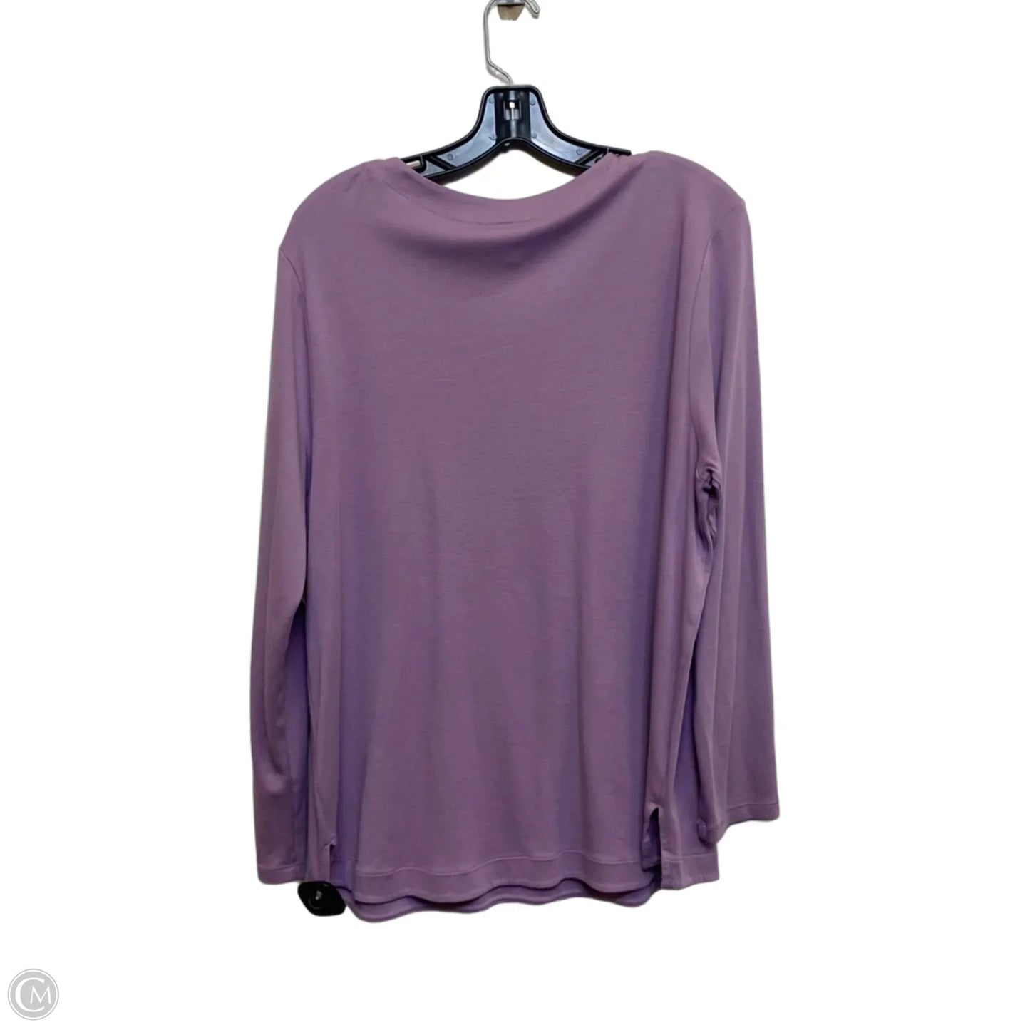 Top Long Sleeve By J. Jill In Purple, Size: Xl