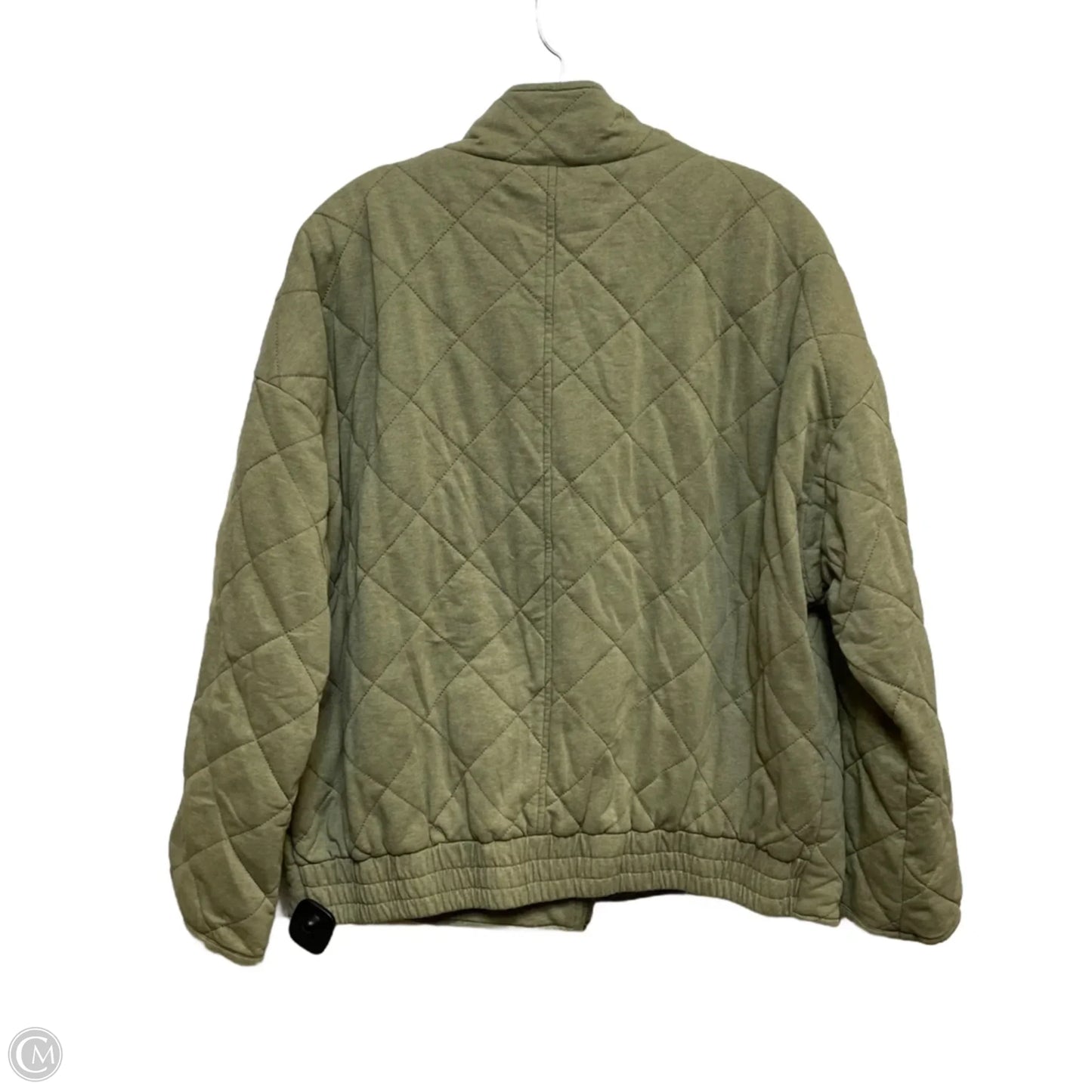 Jacket Puffer & Quilted By Bagatelle In Green, Size: L