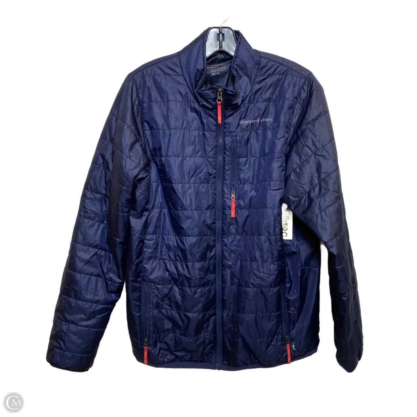 Jacket Designer By Vineyard Vines In Blue, Size: Xl