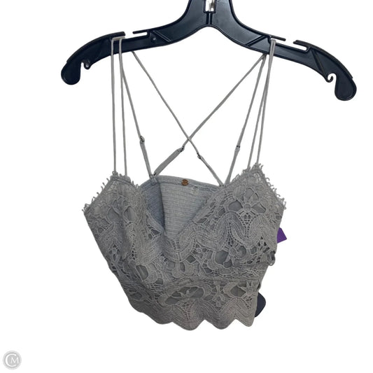 Top Sleeveless By Free People In Grey, Size: M