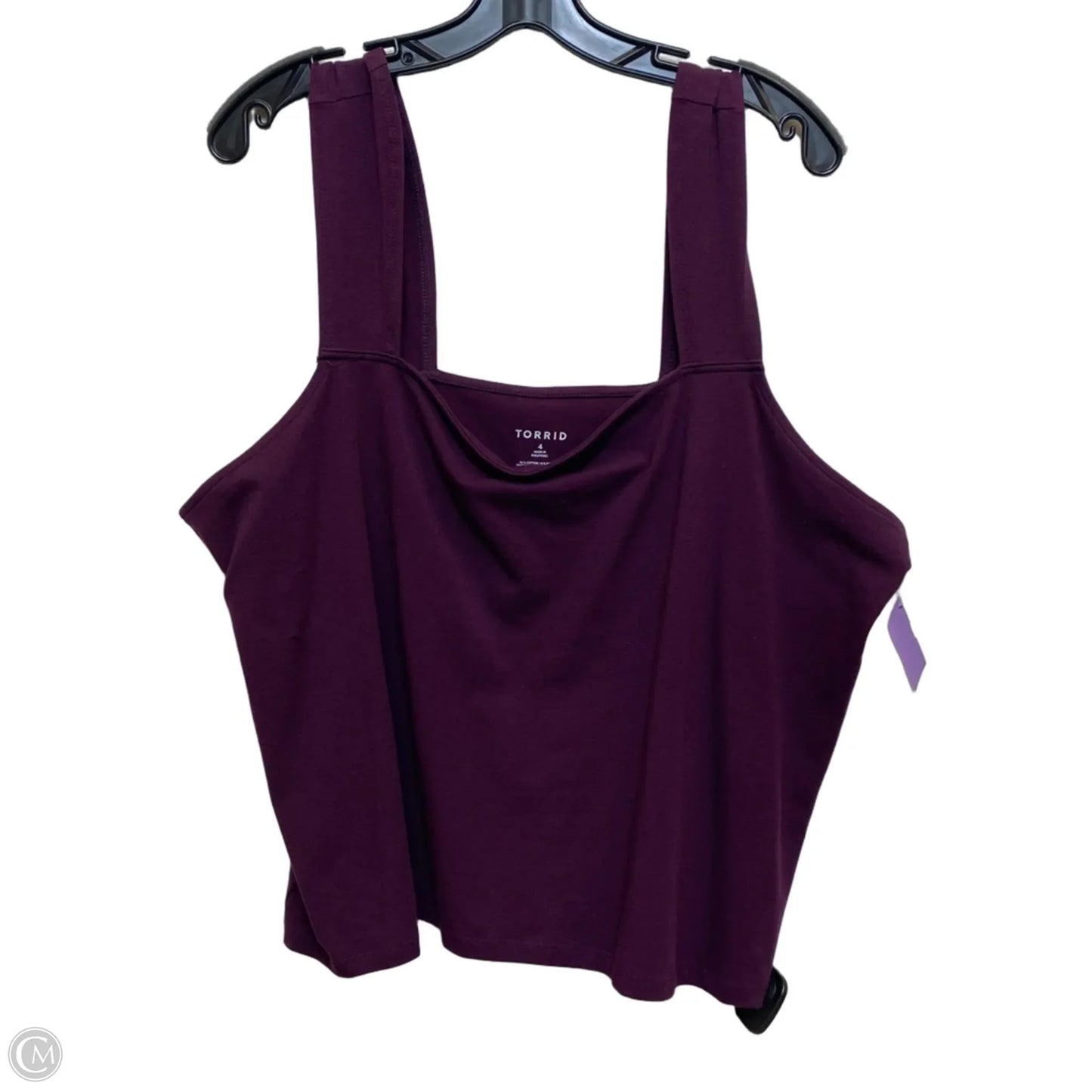 Top Sleeveless By Torrid In Purple, Size: 4x