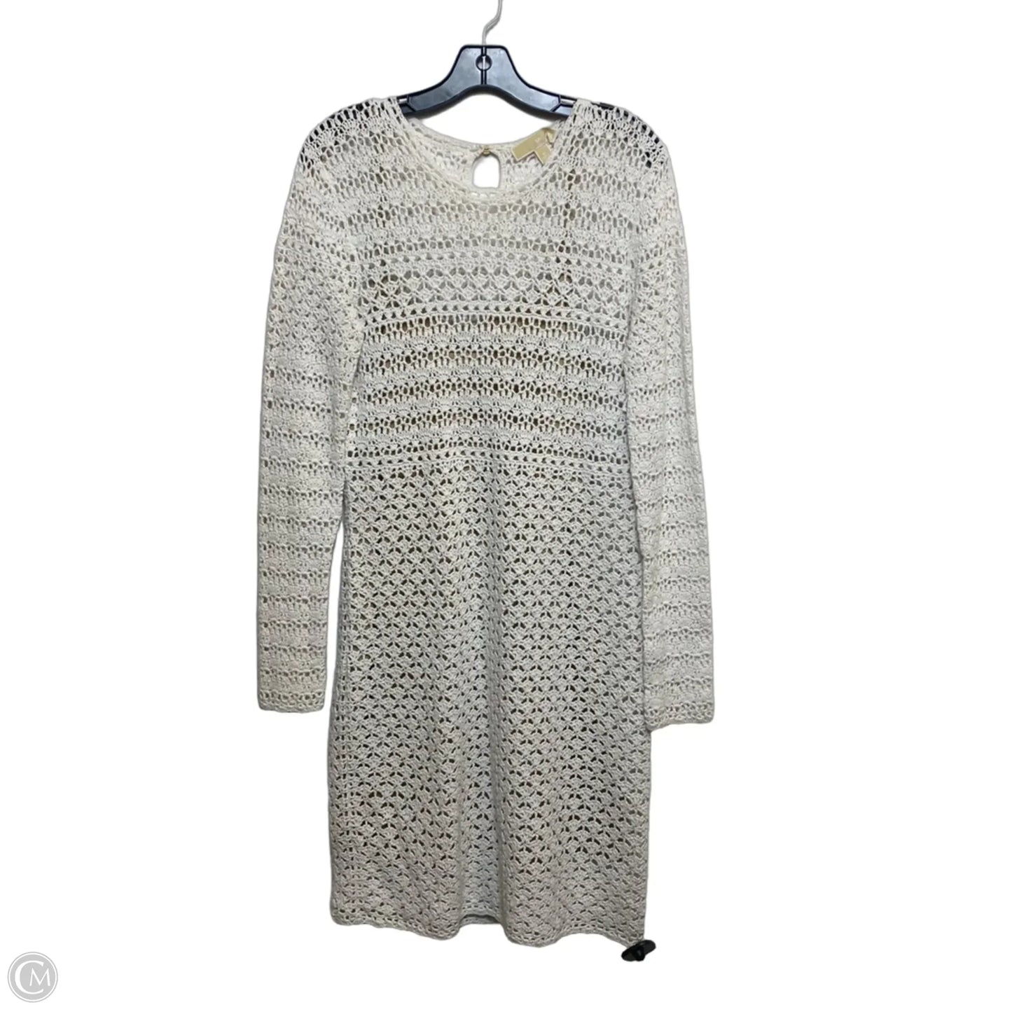 Dress Casual Short By Michael By Michael Kors In Cream, Size: M