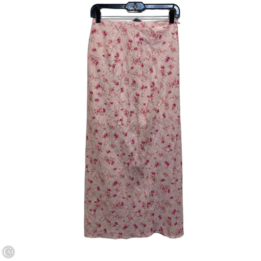Skirt Maxi By Pink Rose In Pink, Size: Xs