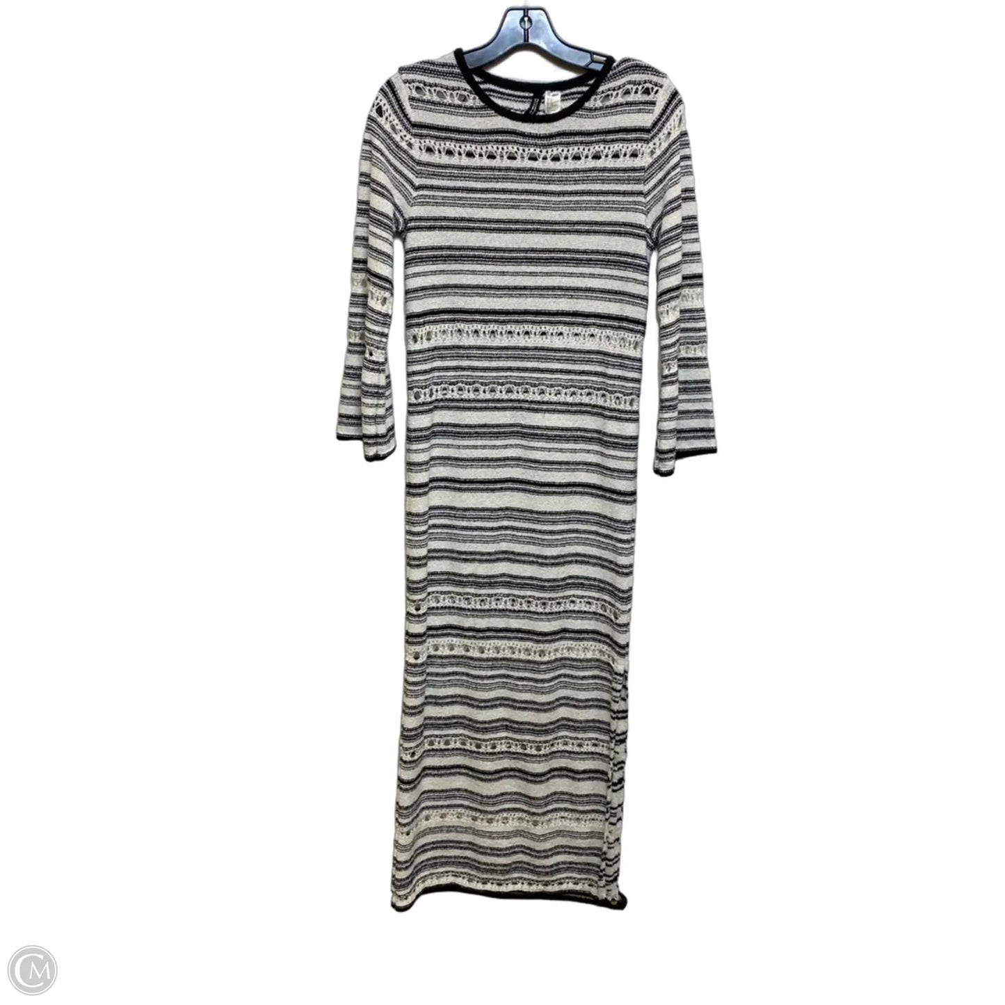 Dress Casual Maxi By Divided In Black & White, Size: S