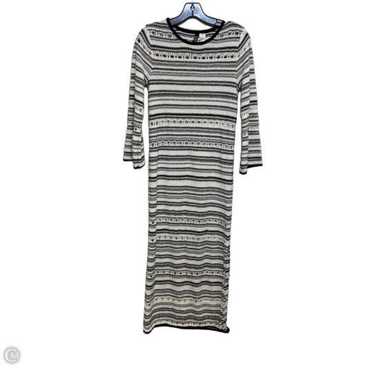 Dress Casual Maxi By Divided In Black & White, Size: S