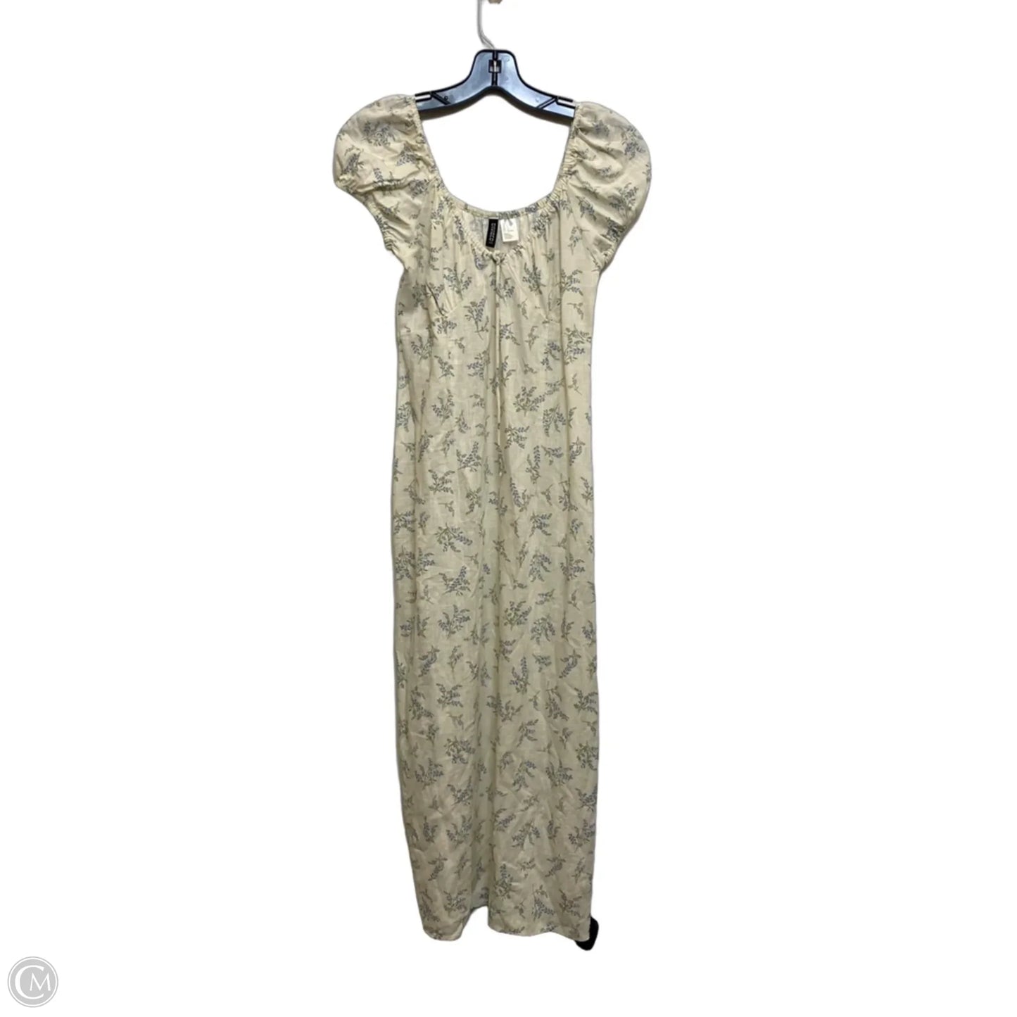 Dress Casual Midi By Divided In Blue & Cream, Size: S