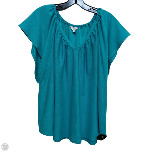 Top Sleeveless By Crown And Ivy In Green, Size: 2x