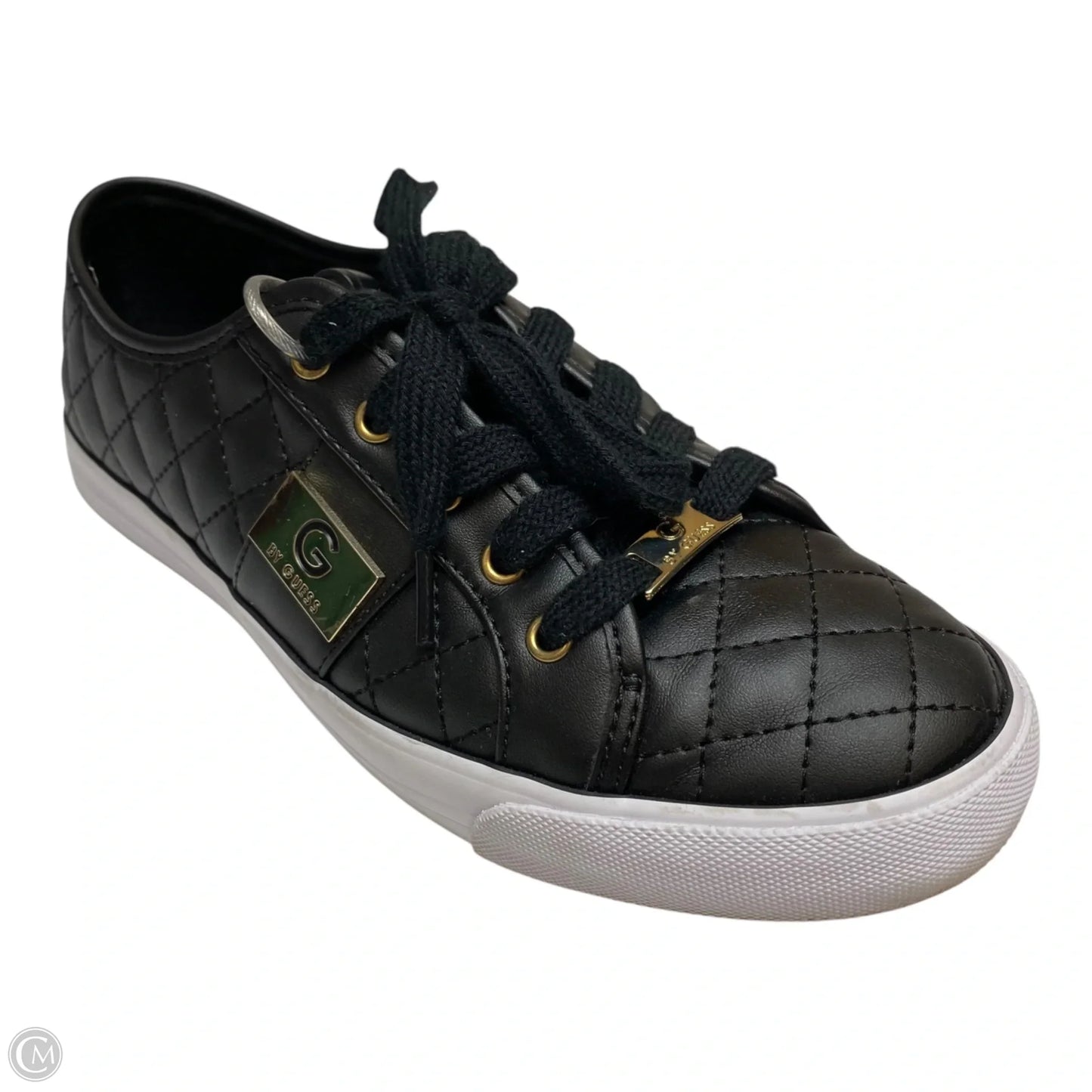 Shoes Sneakers By Guess In Black, Size: 7