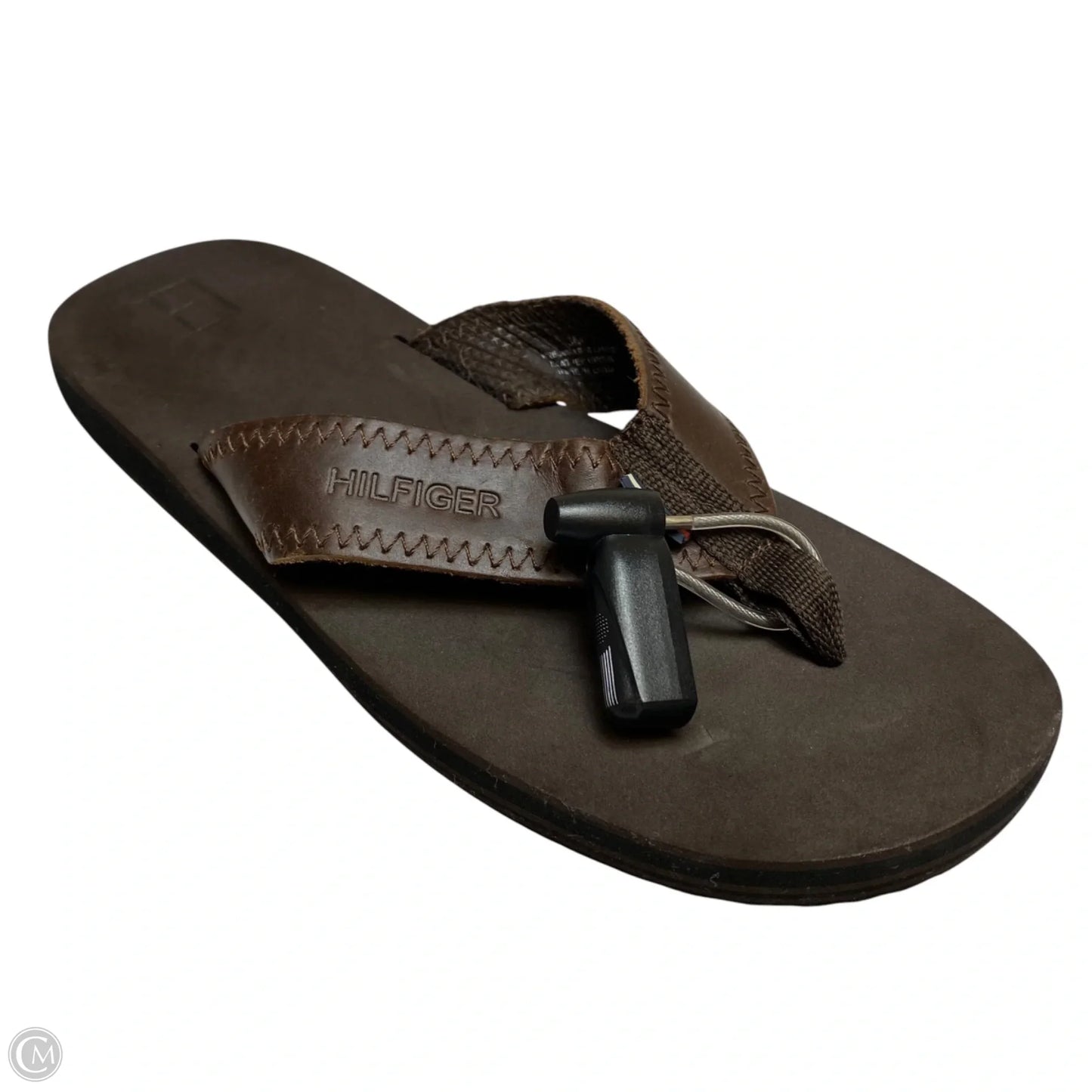 Sandals Flats By Tommy Hilfiger In Brown, Size: 8