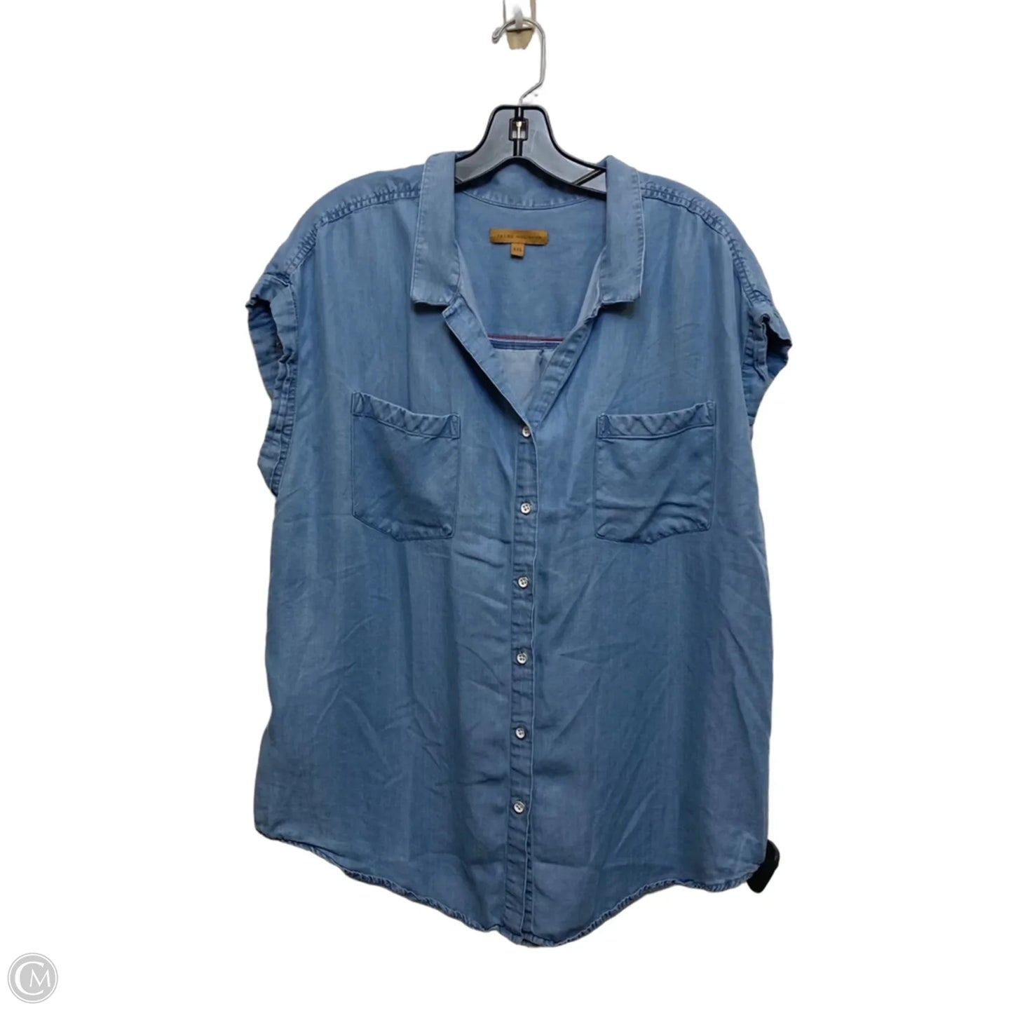 Top Sleeveless By Jachs Girlfirend In Blue, Size: Xxl