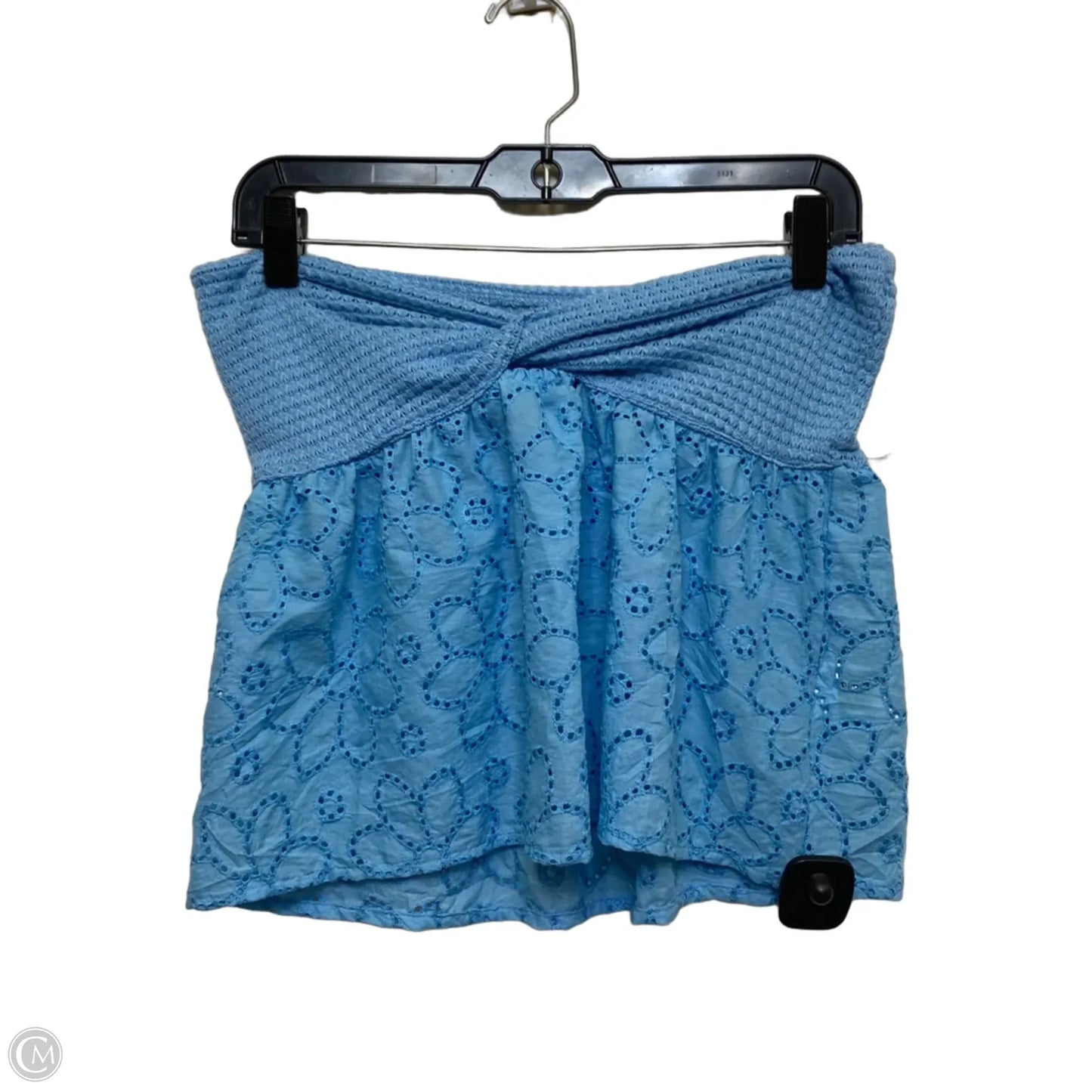 Top Sleeveless By Shein In Blue, Size: S
