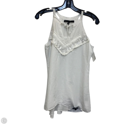 Top Sleeveless By White House Black Market In White, Size: Xs