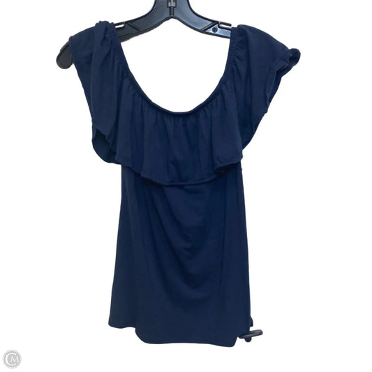 Top Sleeveless Designer By Lilly Pulitzer In Navy, Size: Xs