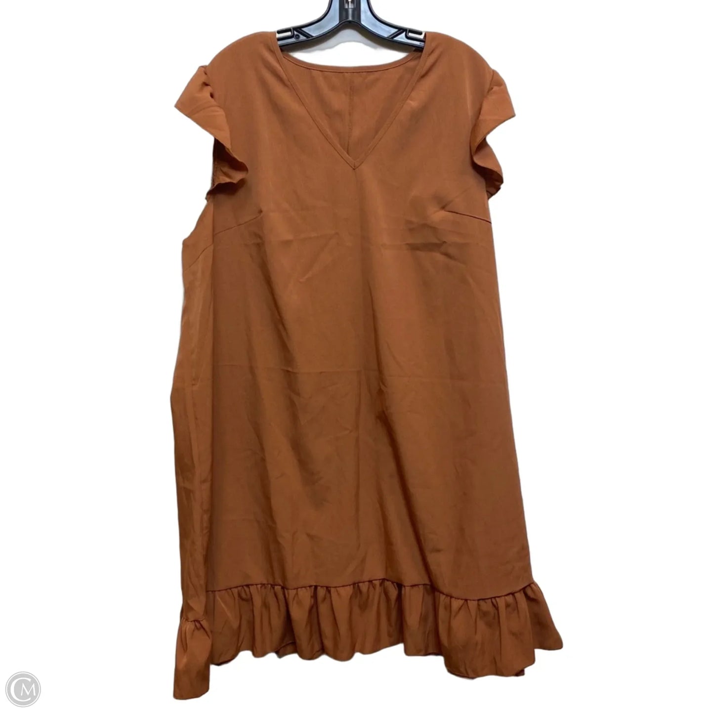 Dress Casual Short By Shein In Brown, Size: 4x