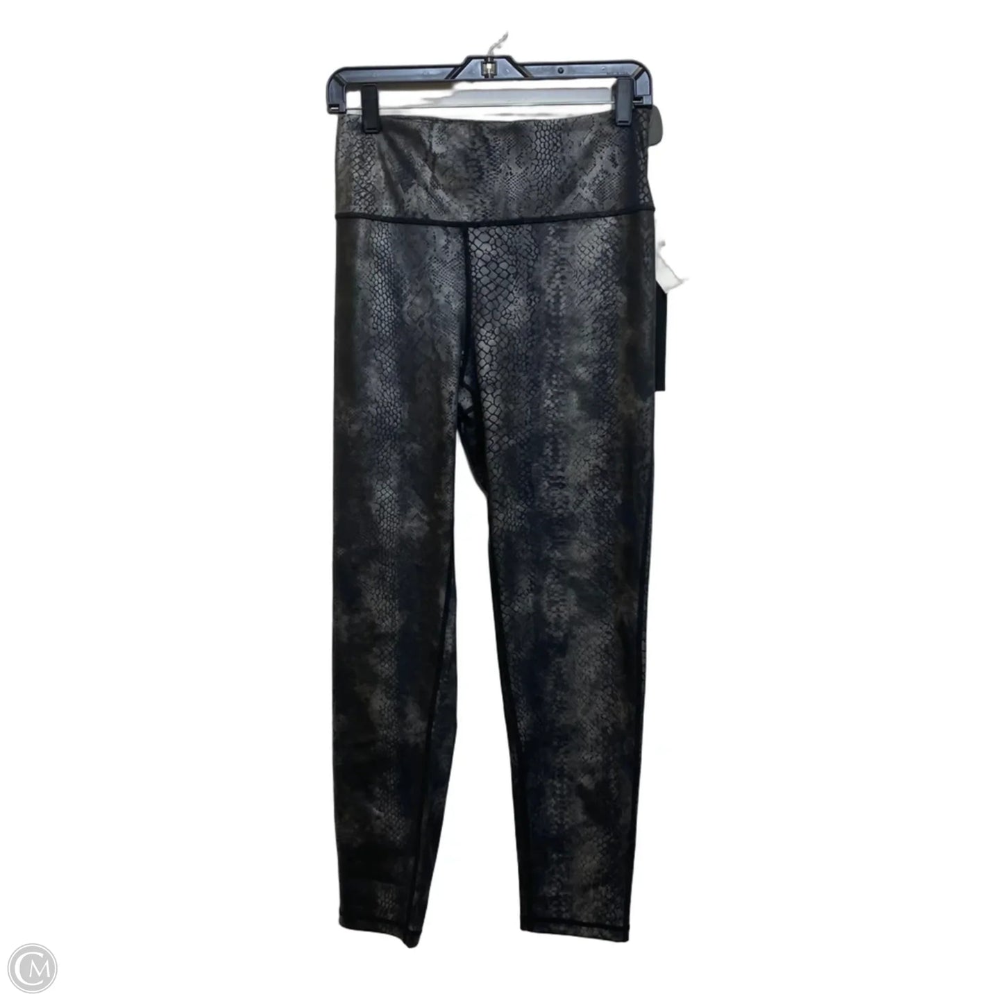 Athletic Leggings By Mono B In Grey, Size: 1x