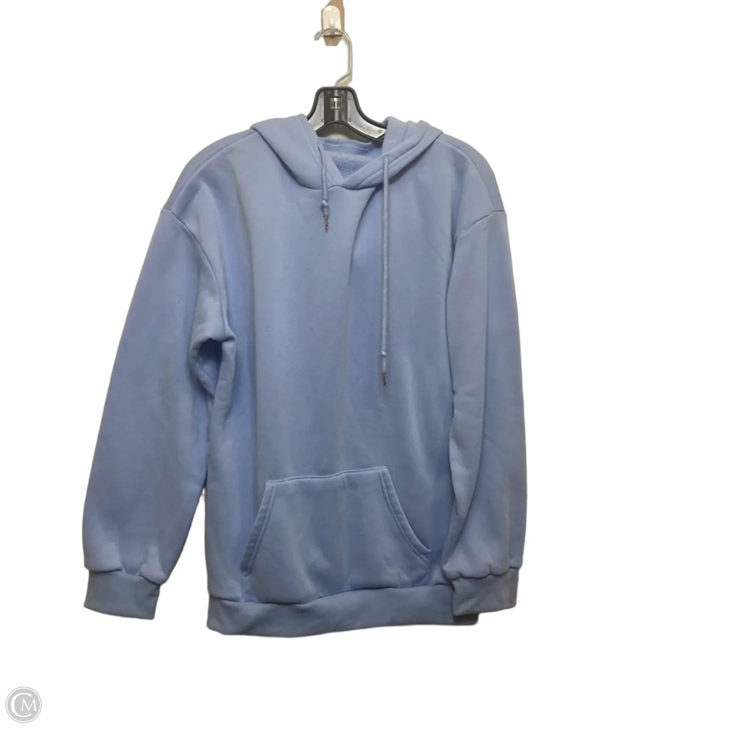 Sweatshirt Hoodie By Shein In Blue, Size: L