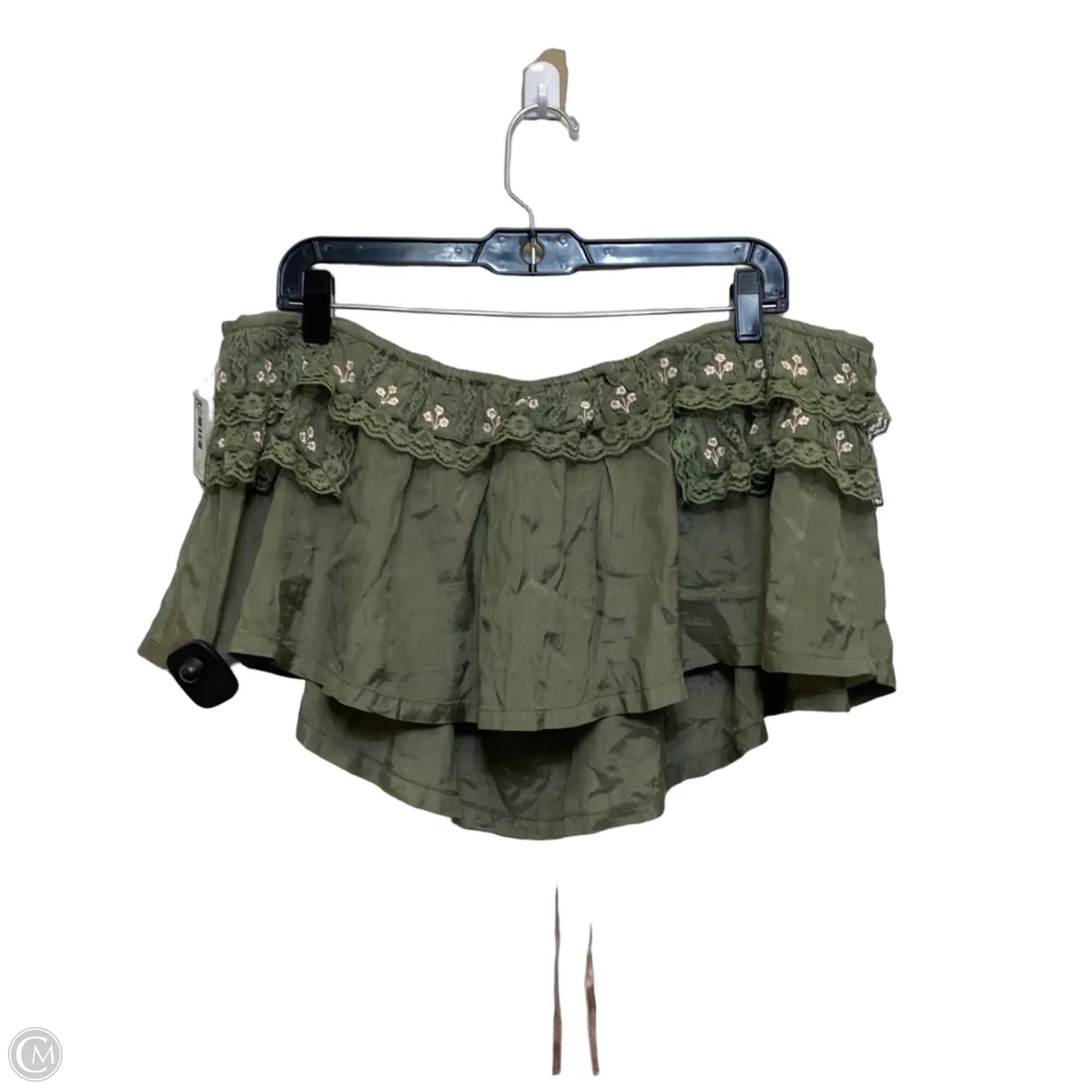 Top Sleeveless By Free People In Green, Size: Xl