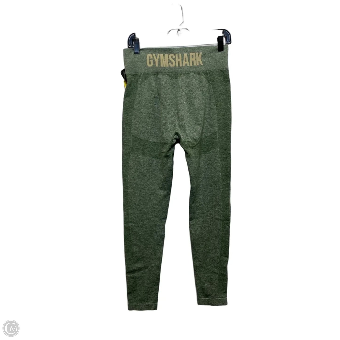 Athletic Leggings By Gym Shark In Green, Size: Xl