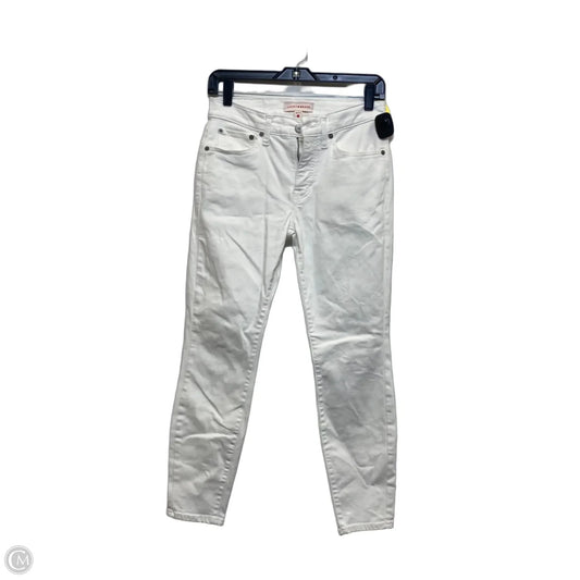 Jeans Skinny By Lucky Brand In White, Size: 4