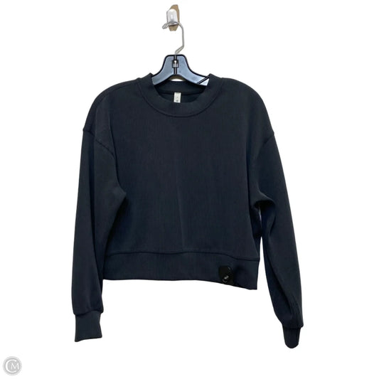 Athletic Top Long Sleeve Crewneck Designer By Lululemon In Grey, Size: Xs