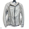 Athletic Jacket By Lululemon In White, Size: S
