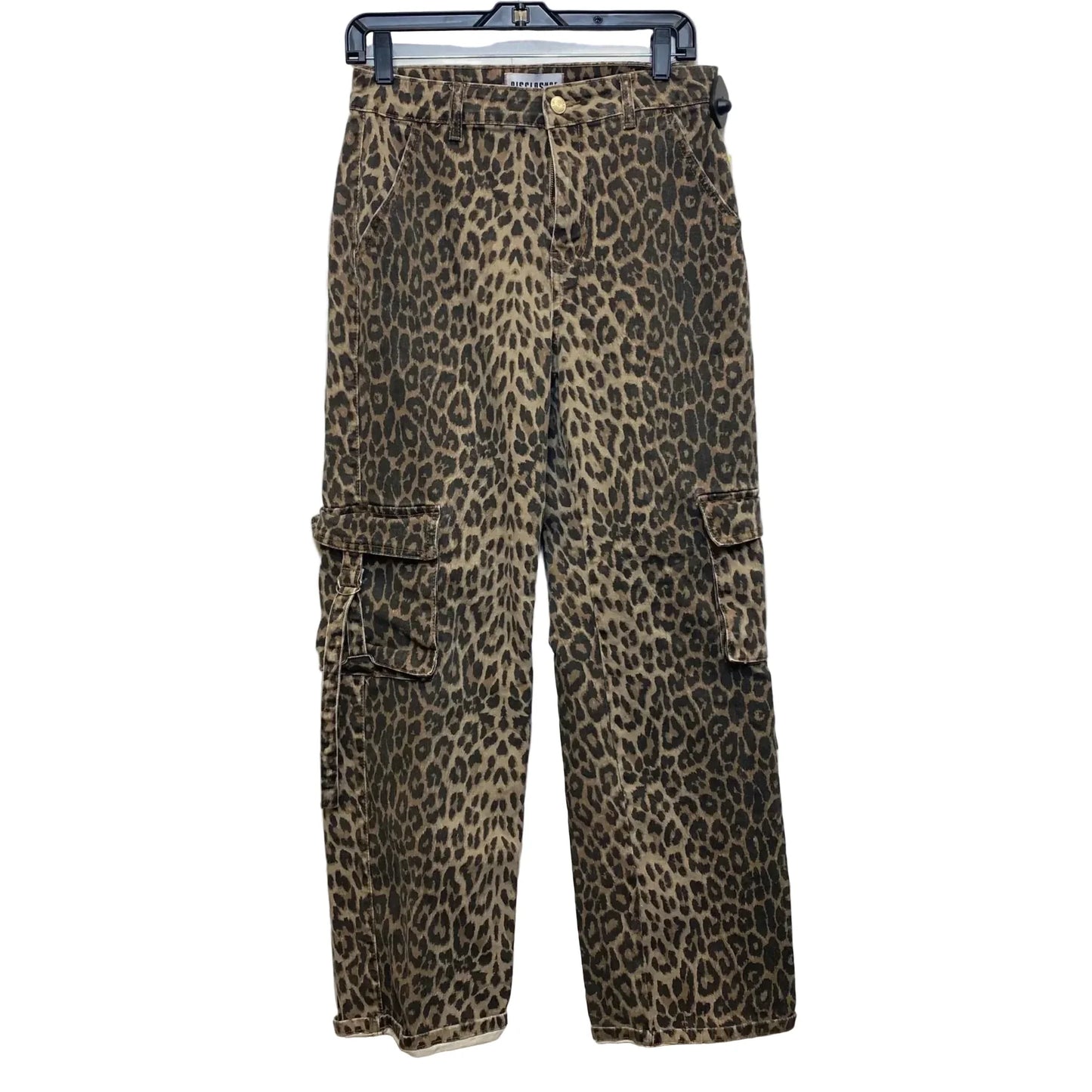 Jeans Flared By Disclosure In Animal Print, Size: 6