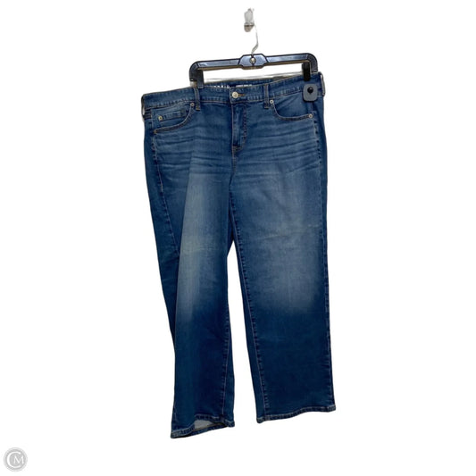Jeans Wide Leg By Torrid In Blue Denim, Size: 14
