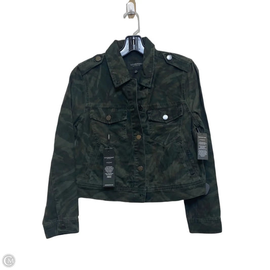 Jacket Denim By Liverpool In Green Denim, Size: Xs