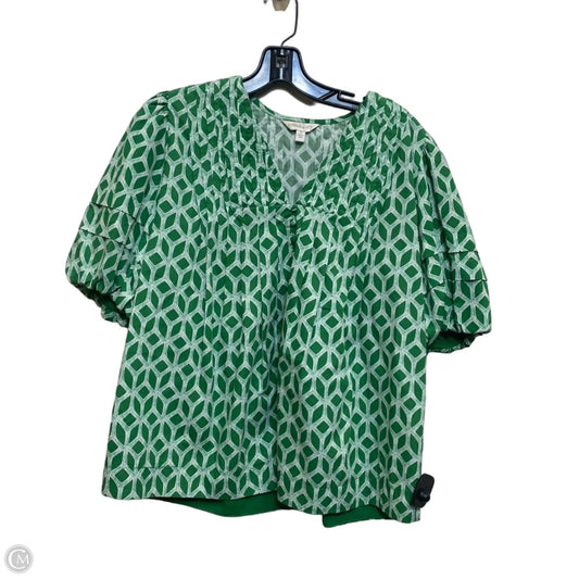 Top Short Sleeve By Crown And Ivy In Green, Size: S