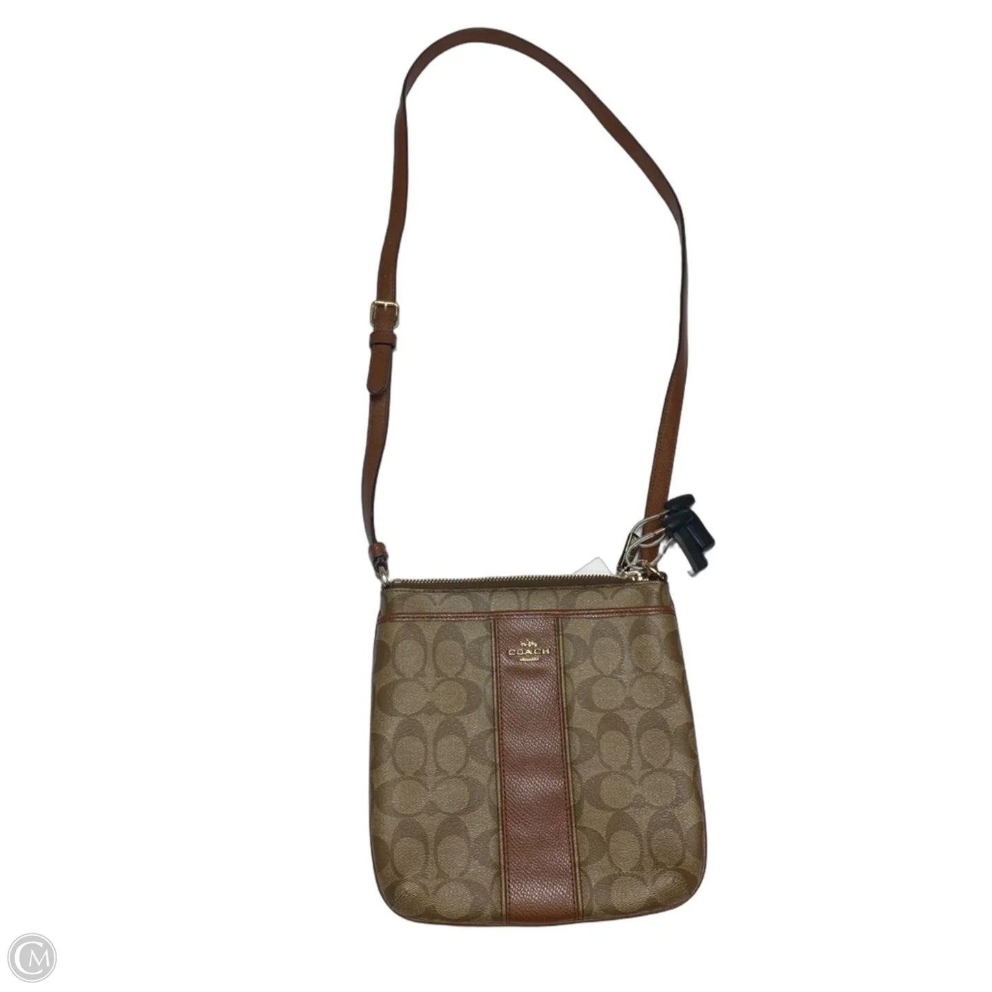 Crossbody Designer By Coach, Size: Medium