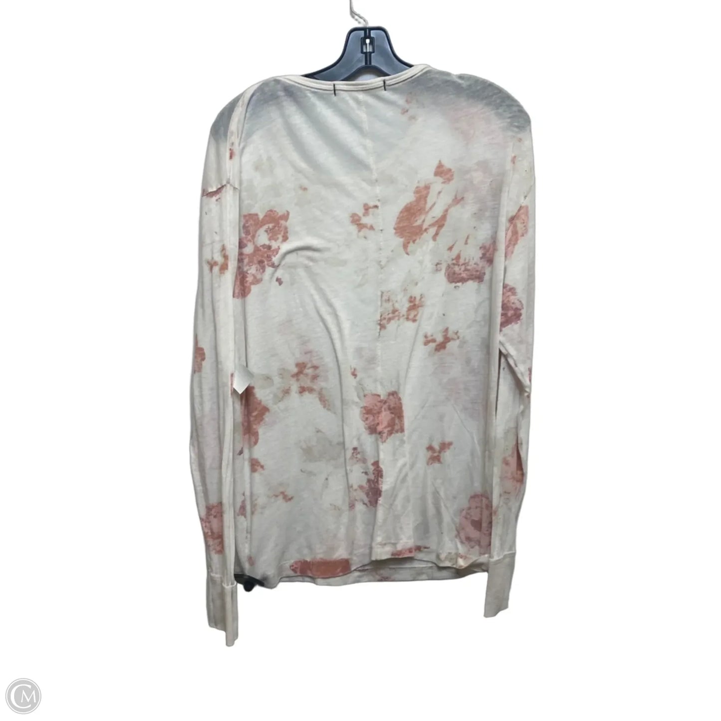 Top Long Sleeve By Free People In Cream, Size: Xs