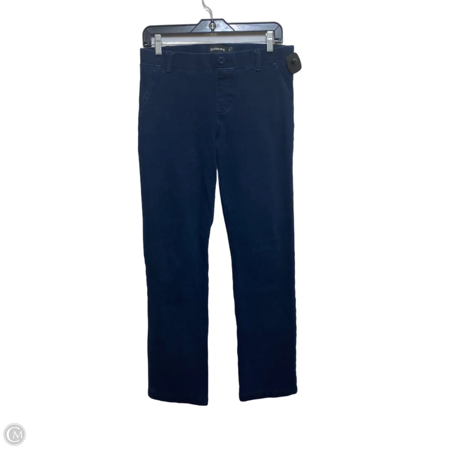 Jeans Straight By Betabrand In Blue Denim, Size: 8p
