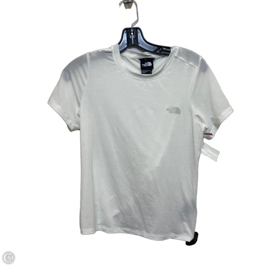 Athletic Top Short Sleeve By The North Face In White, Size: Xs