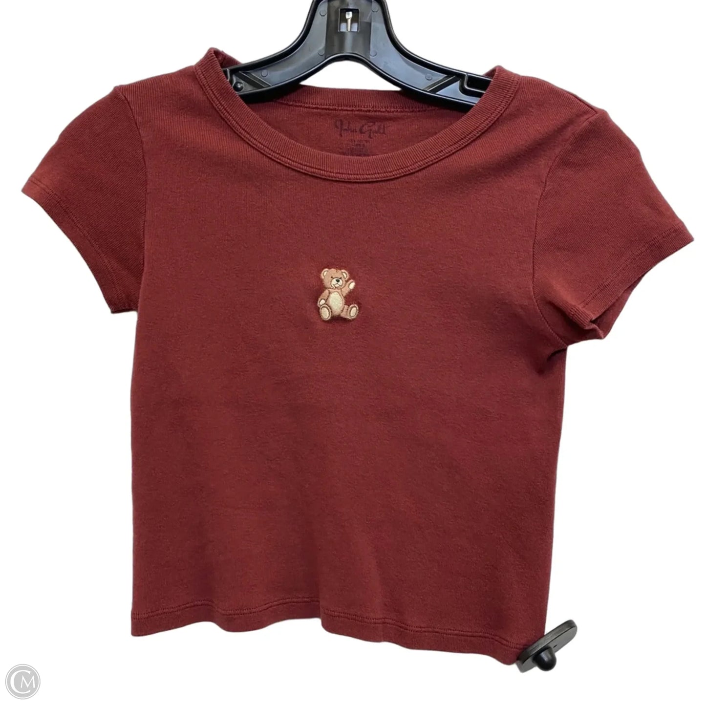 Top Short Sleeve By John Galt In Red, Size: Osfm