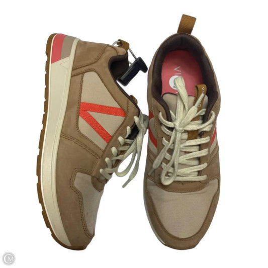 Shoes Sneakers By Vionic In Tan, Size: 7
