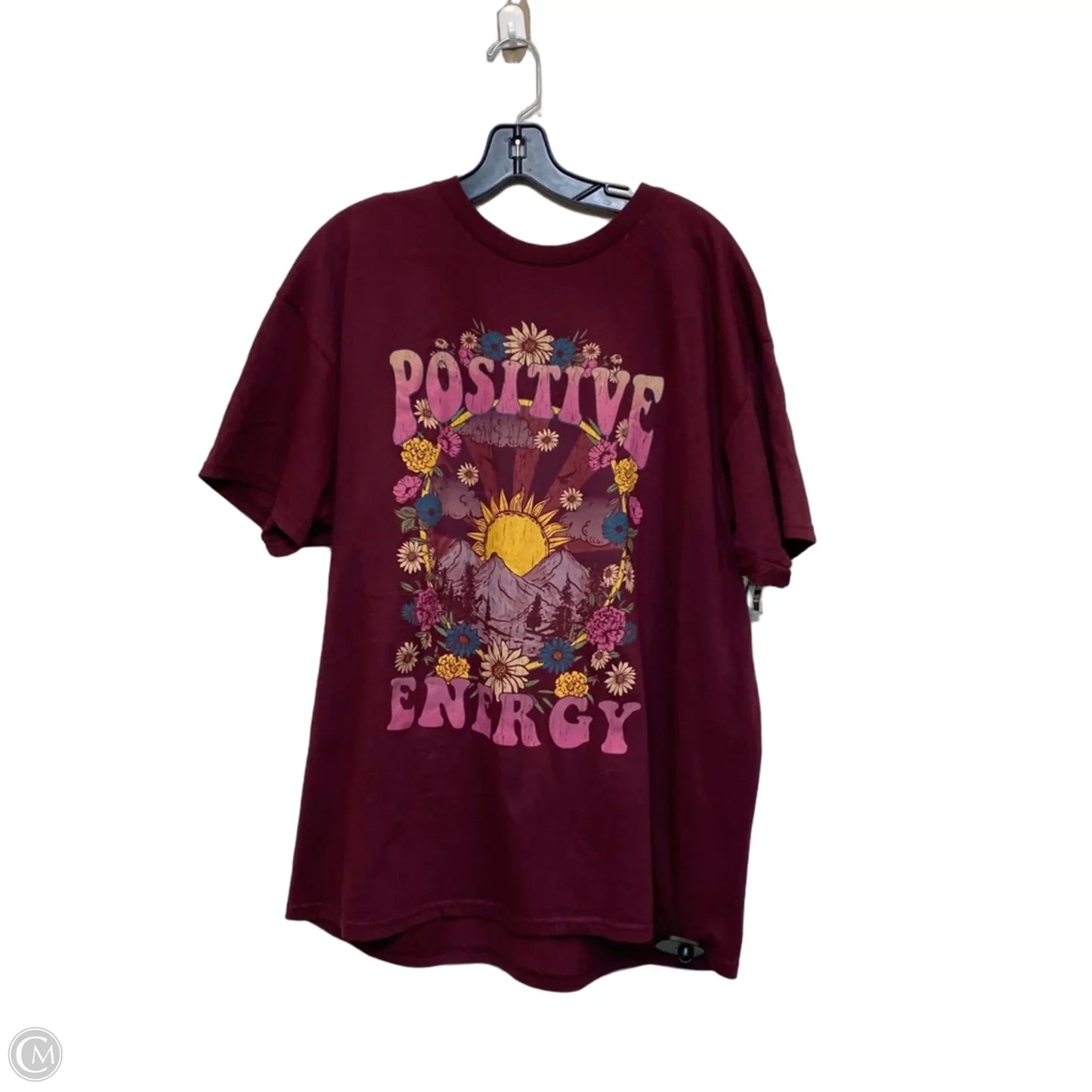 Top Short Sleeve Basic By Goodie Two Sleeves In Red, Size: Xxl