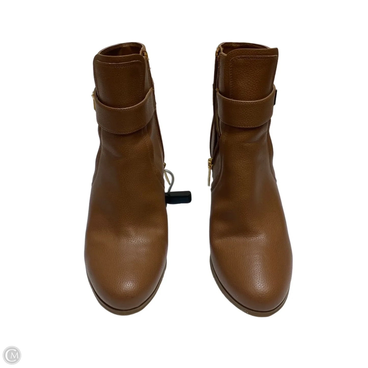 Boots Ankle Heels By Michael By Michael Kors In Brown, Size: 9.5