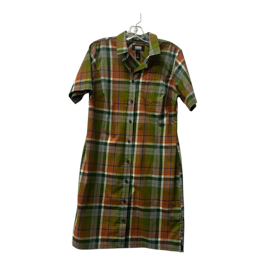 Dress Casual Short By Duluth Trading In Green & Orange, Size:Xs