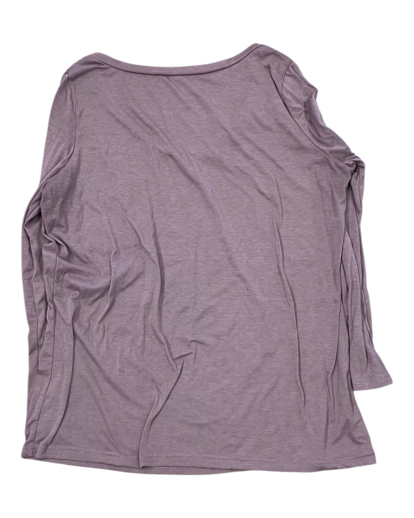 Top Ss Basic By Clothes Mentor In Pink, Size:Xl
