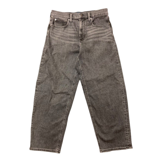 Jeans Boyfriend By J. Crew In Black Denim, Size:6