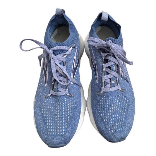 Shoes Athletic By Brooks In Blue & White, Size:6.5