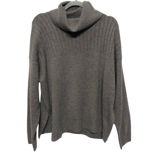 Sweatshirt Collar By Madewell In Taupe, Size:M
