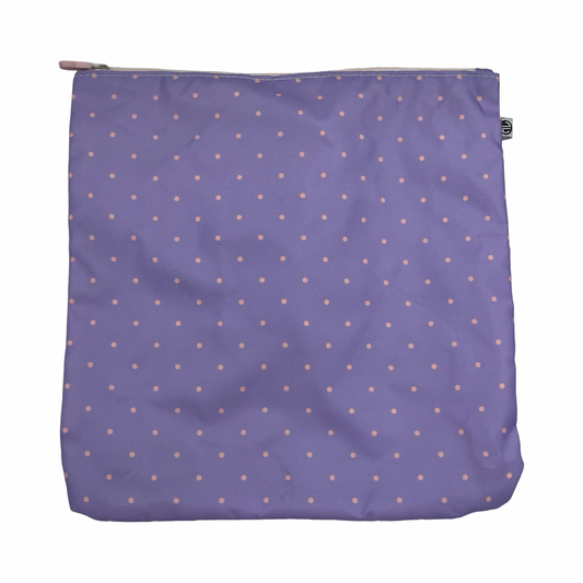Makeup Bag By Clothes Mentor In Purple, Size:Large