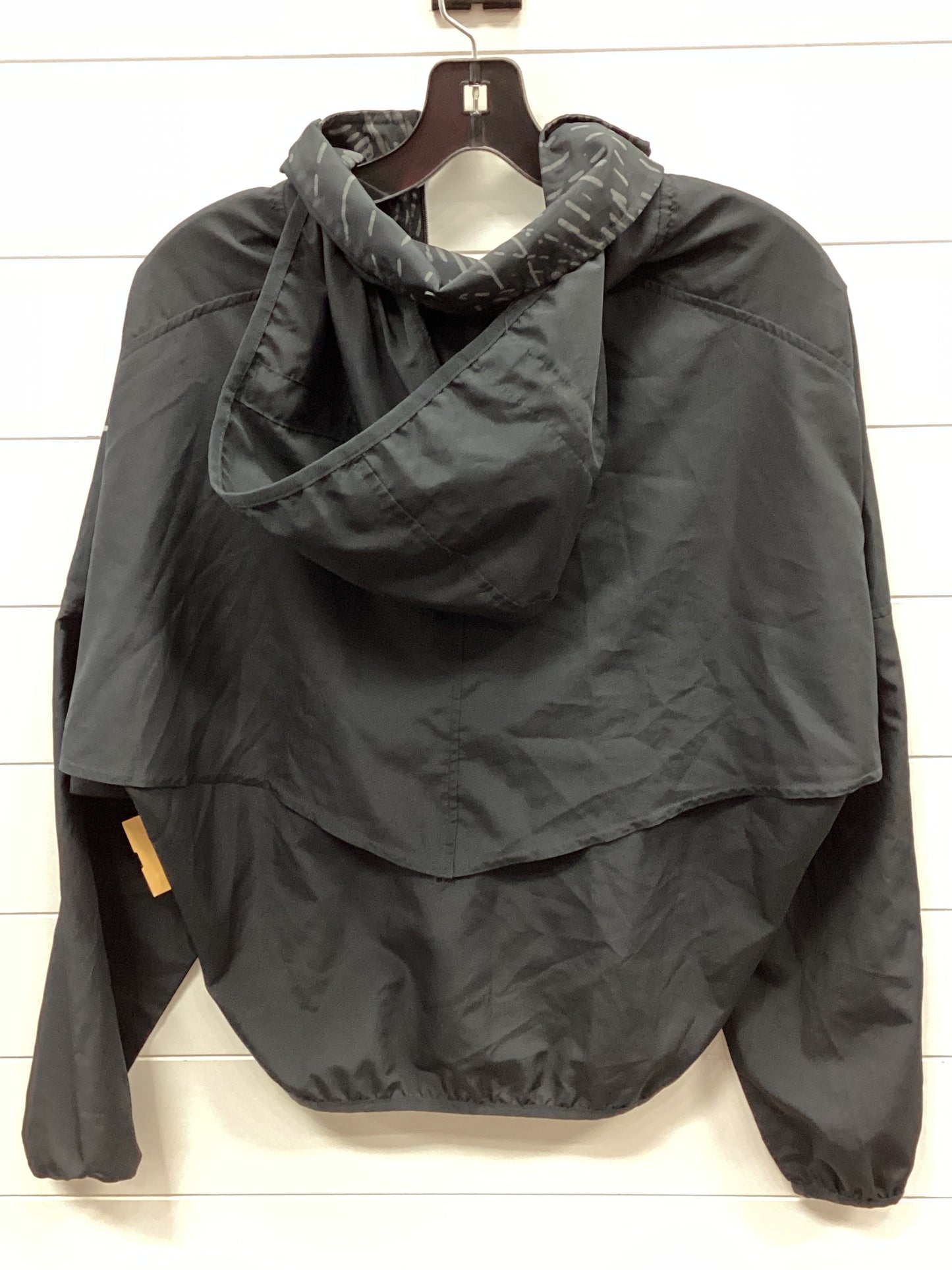 Athletic Jacket By Nike Apparel In Black, Size:S