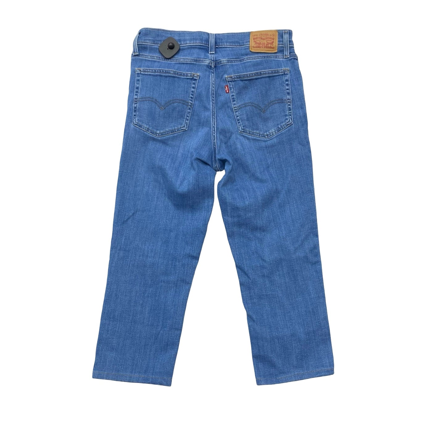 Jeans Straight By Levis In Blue, Size:12