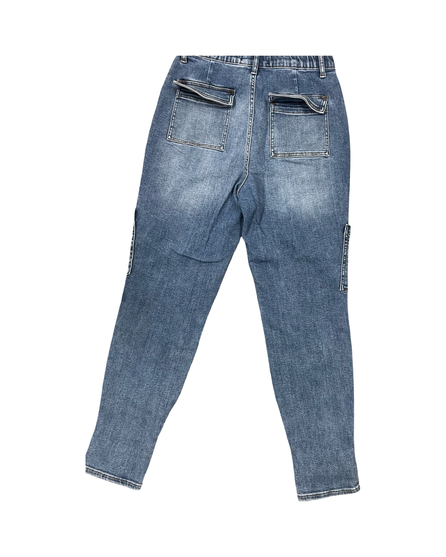 Jeans Boyfriend By Judy Blue In Blue Denim, Size:8