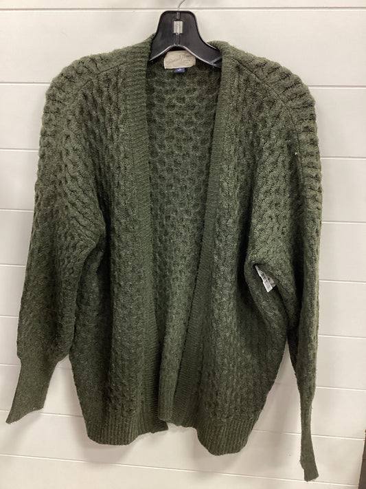 Sweater Cardigan By Universal Thread In Green, Size:M