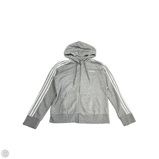 Jacket Other By Adidas In Grey, Size: L